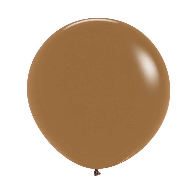 Sempertex Mocha 60cm Round - 3 balloons