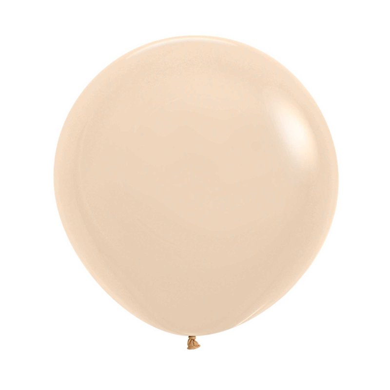 Sempertex Nude Blush 60cm Round - 3 balloons
