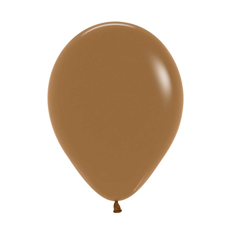 Sempertex 30cm MOCHA plain latex- pack of 25