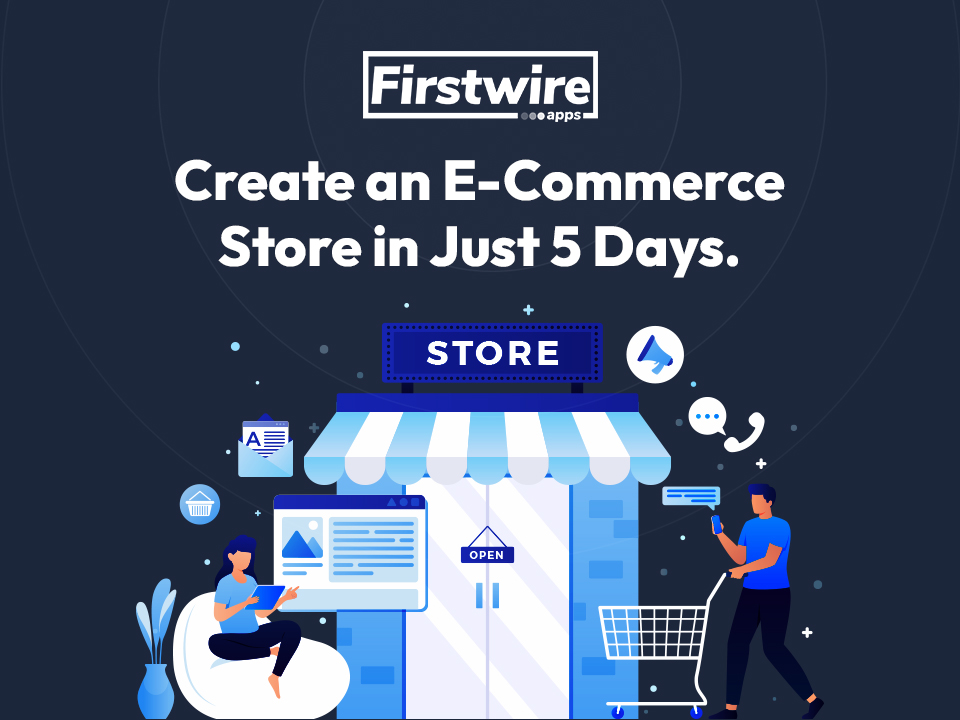 Create an ecommerce store in just 5 days